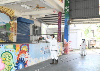 吉安鄉年度第三次登革熱消毒巡迴