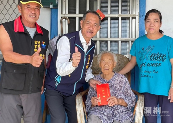 富里鄉敬老加碼最高1萬元 傳遞滿滿心意