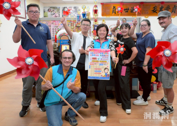 吉安慶雙十 產業好市集升旗健走摸大獎