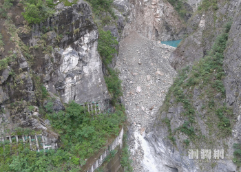 燕子口堰塞湖穩定 暫解除警戒 將啟動降壩導流工程