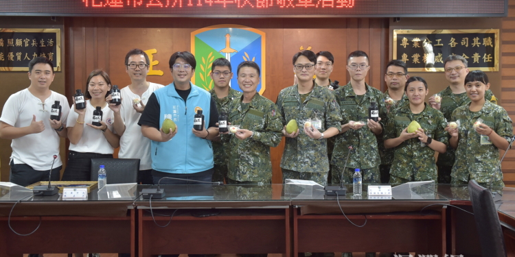 魏嘉彥市長中秋前夕慰勞花防部官兵 感謝守護家園辛勞