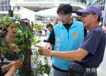 2025台灣科普環島列車駛進花蓮站 魏嘉彥化身關主帶領民眾探索環境永續