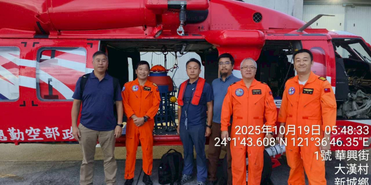 馬太鞍堰塞湖監測增添利器 日本投入式水位計投放啟用