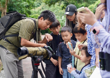 走入美崙山體驗自然共生的奧祕「聽見鳥音」×「友善穿梭」打造城市中的生態教室