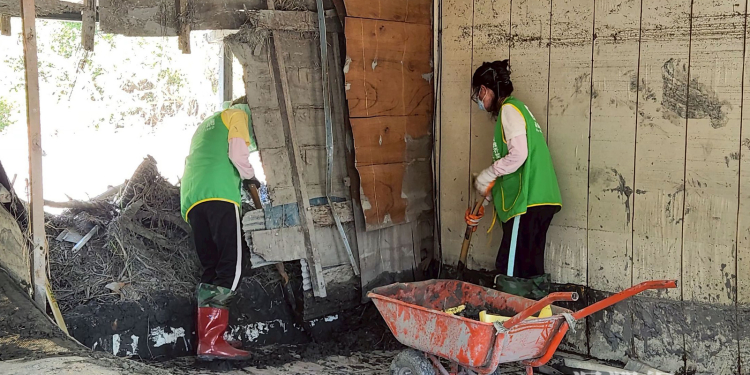 災後兩個月愛不停歇 芥菜種會串聯全台 陪伴光復走重建路