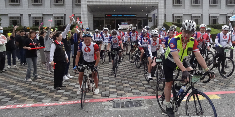 單車環台圓夢團隊不倒騎士到花蓮