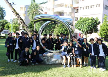 日本與那國町中學師生來台畢旅 花蓮市公所熱情歡迎