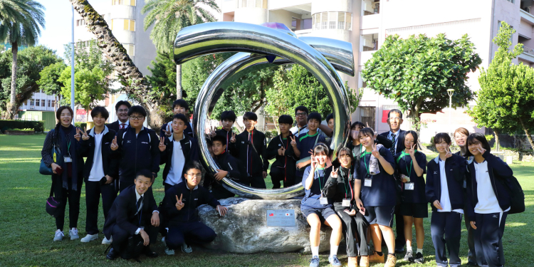 日本與那國町中學師生來台畢旅 花蓮市公所熱情歡迎
