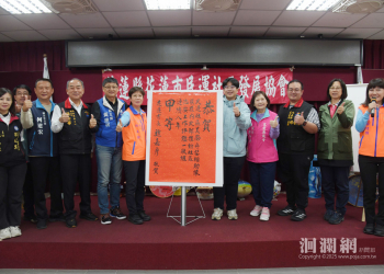 美崙守望相助隊連續8年榮獲內政部「甲等獎」肯定 魏嘉彥貼紅榜