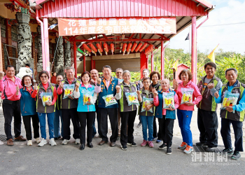 開靈宮捐贈400斤愛心白米關懷弱勢