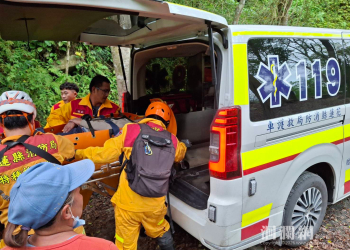 砂卡礑步道民眾摔落意外,太管處呼籲切勿進入未開放之區域