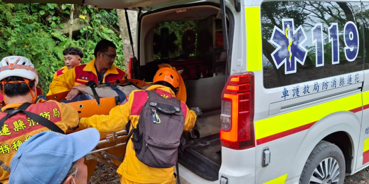 砂卡礑步道民眾摔落意外,太管處呼籲切勿進入未開放之區域