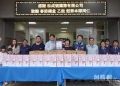感謝清潔隊辛勞 松成號捐贈巧克力捲餅挺基層
