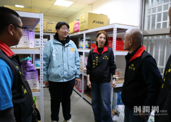 聖元宮年終送暖捐贈物資 魏嘉彥感謝大愛挹注實物銀行