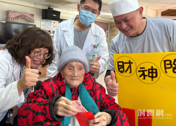 衛福部花蓮醫院護理之家舉辦「瑞馬迎春」除夕圍爐活動