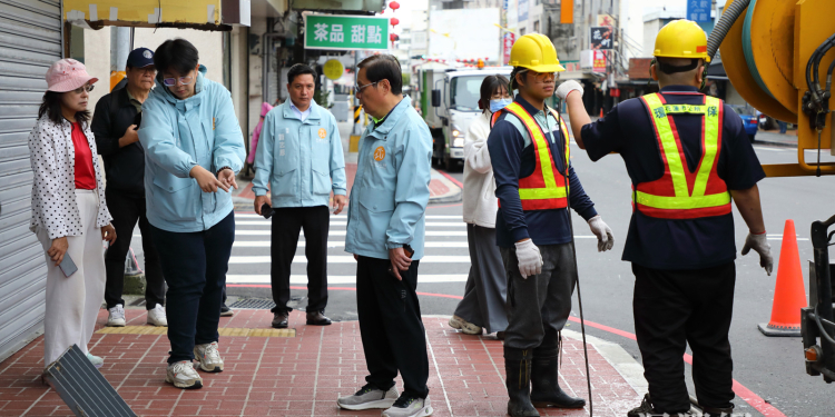 花蓮市防汛超前部署　啟動全市清溝作業