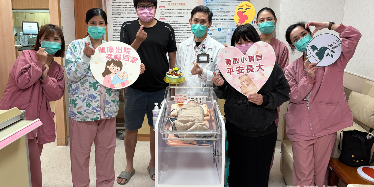 1100克早產兒命懸一線　門諾團隊「3.5公分手術」救回小生命
