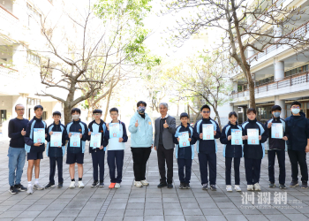 魏嘉彥頒獎勉勵2026 TEYI世界青少年發明展台灣選拔賽獲獎學子